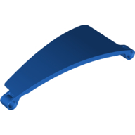 Lego Technic Panel Curved 5 x 13 x 2 Tapered, Right #51 / Blue