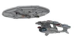 USS Enterprise - Future Refit from "All Good Things"