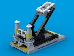 Stand for 10497 Galaxy Explorer B-Model (Space Cruiser)