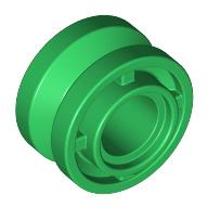 Lego Wheel 11 x 8 with Center Groove / Green