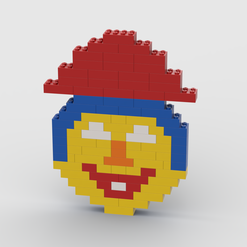 Lego Brick Face