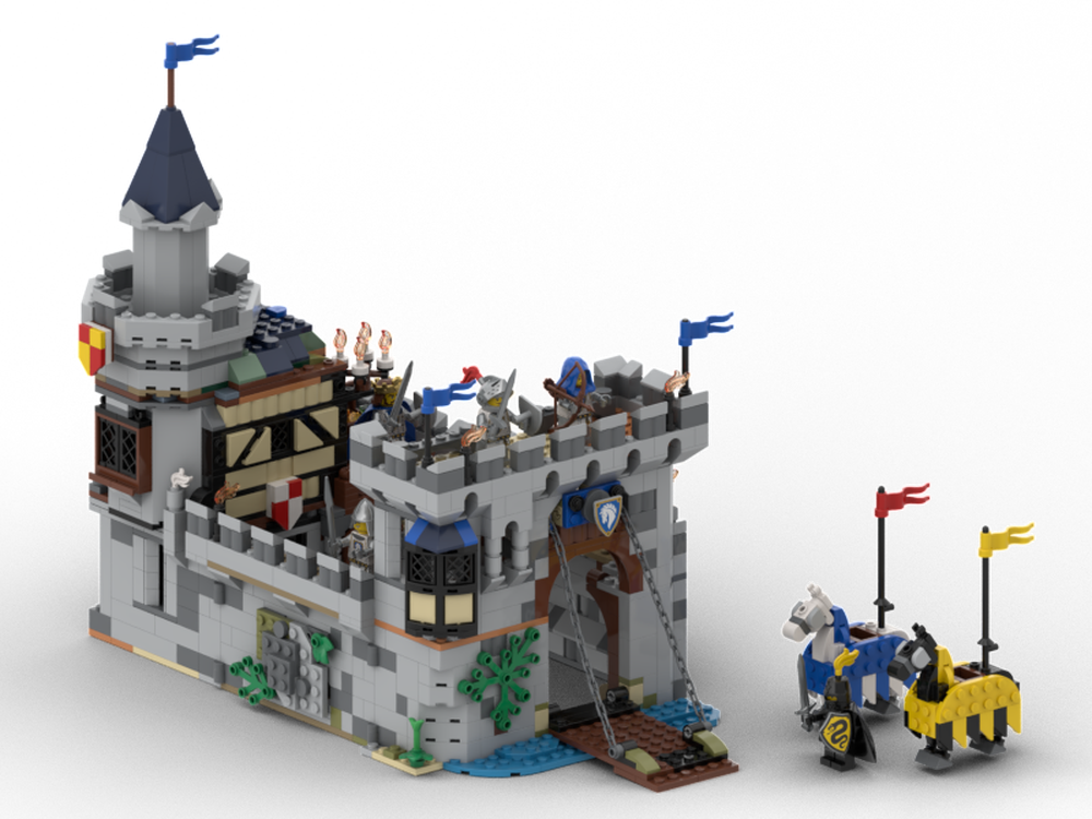 Lego Castle of the Horse Knight - Alternate Build 1x31168