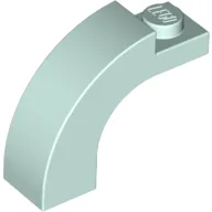 Brick Arch 1 x 3 x 2 Curved Top / Light Aqua