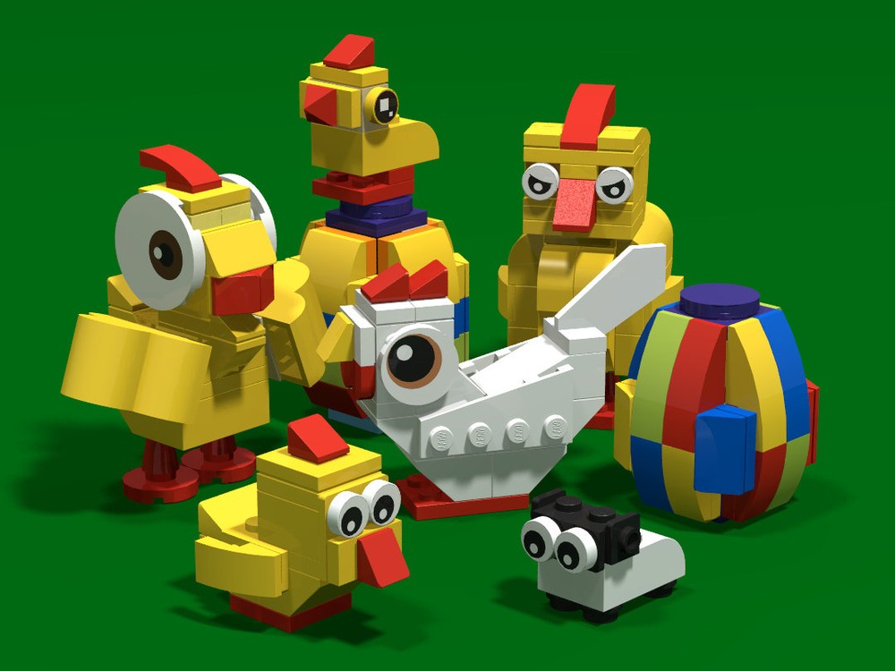 Lego Easter decorations