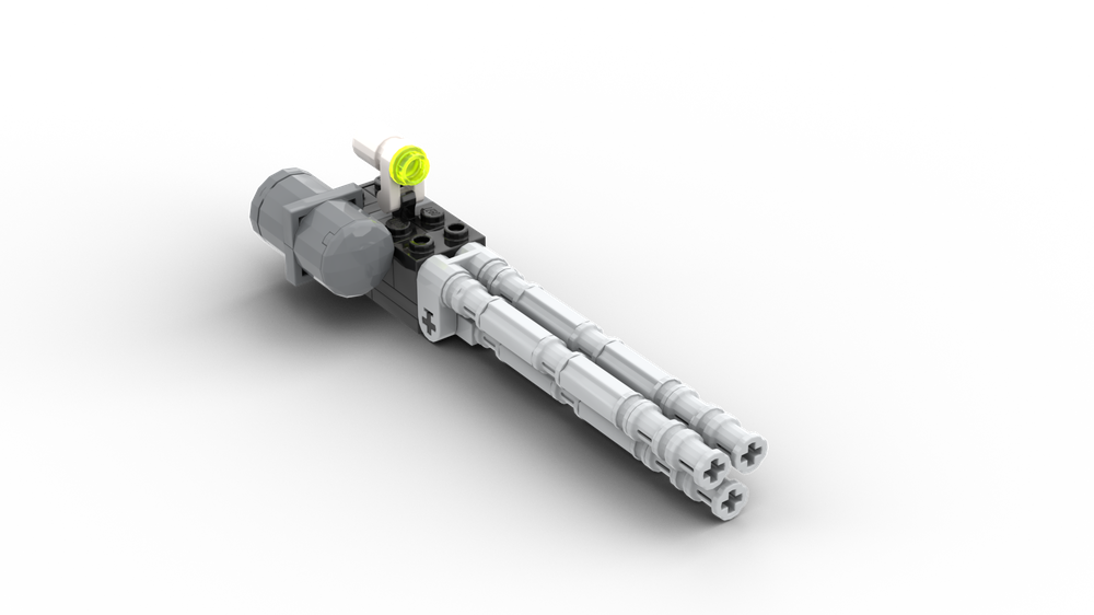 Lego Multi-barrelled Gun 1