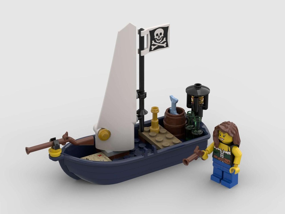Lego Pirate Sailboat