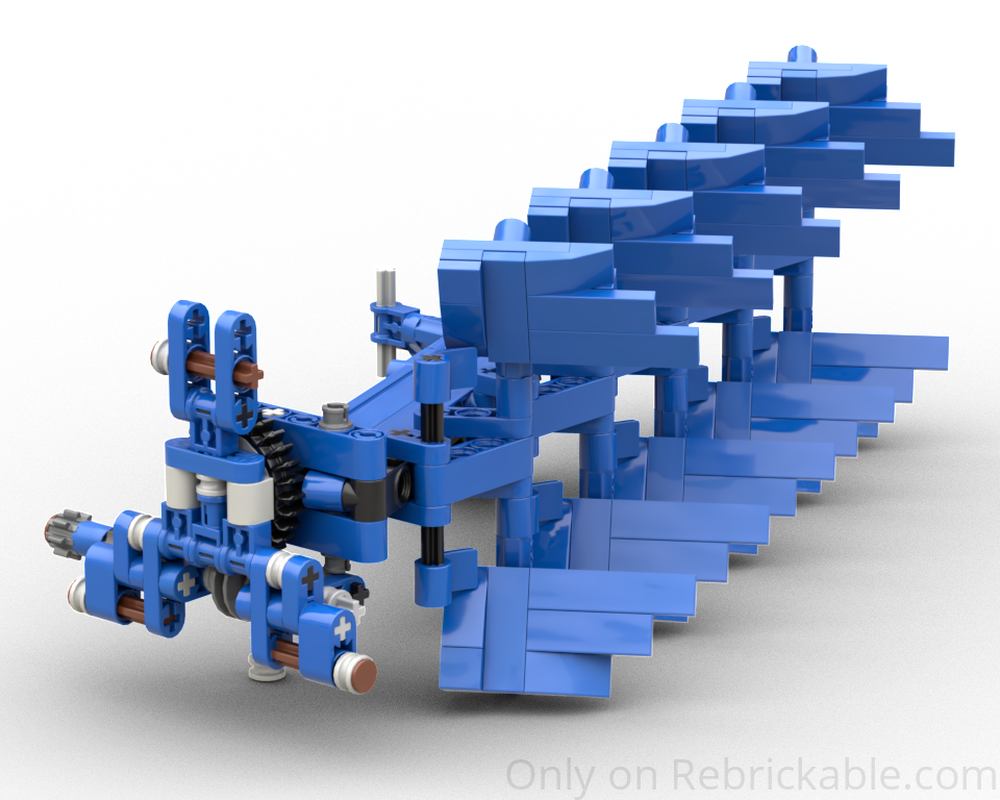 Lego Plough 5-Furrow Lemken Juwel