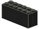 Brick Special 2 x 6 x 2 Weight with Bottom Openings and Center Seams on Ends