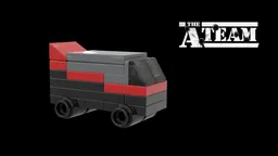 Microscale A-Team Van (GMC Vandura)