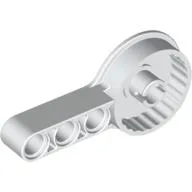 Technic Rotation Joint Disk with Pin and 3L Beam Thick / White
