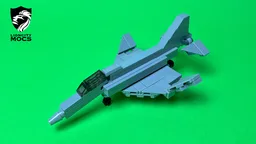 F-4 Phantom II Lego Tutorial (1:120)
