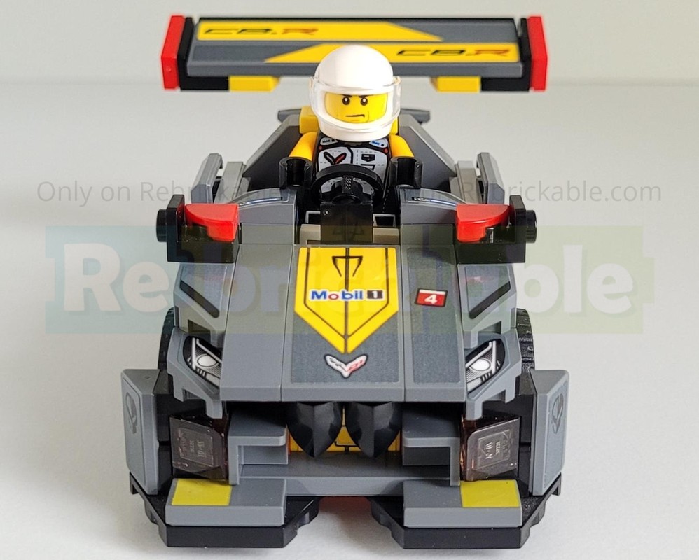 Lego Tooned Chevrolet Corvette C8.R (The C8.shaRk)