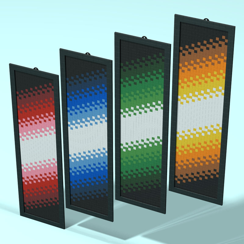 Lego Aligned gradients