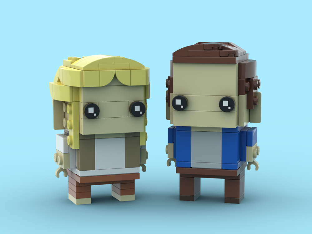 Lego Greg and Cathe (Jesus Revolution)