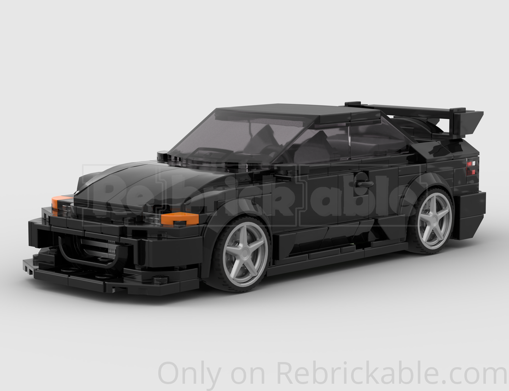Lego Fast and Furious black Honda Civic ej1