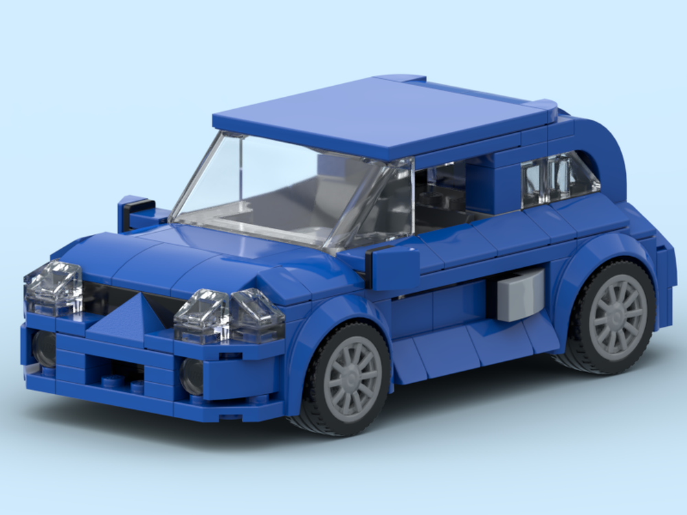 Lego Renault Clio V6 - 8 stud wide