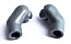 Arm, (Matching Left and Right) Pair / Flat Silver