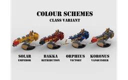 Imperium - Battleship / Gothic Colour Scheme (Tabletop Scale)
