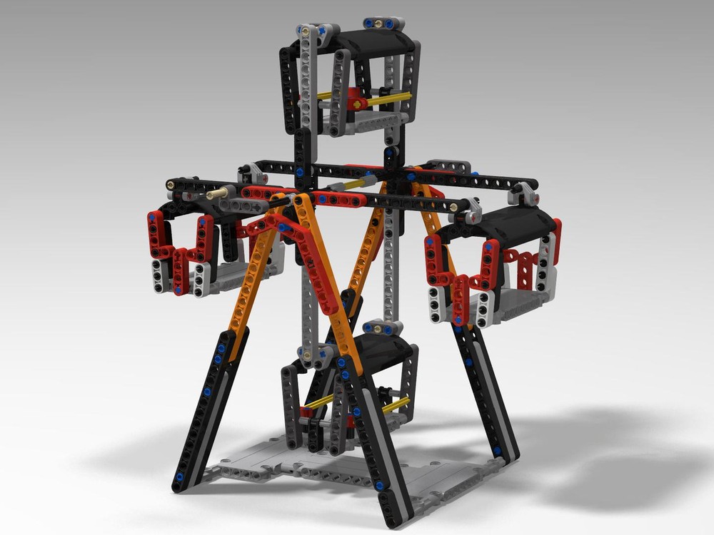 Lego 42076 alt build - Fairground Wheel