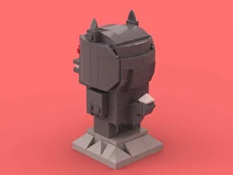 Brick-built Creature: Werewolf