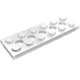 Technic Plate 2 x 6 [5 Holes] / Trans-Clear