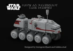 Modified HAVw A6 juggernaut tank