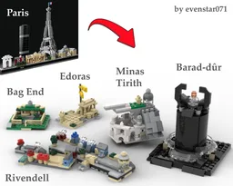 Middle Earth diorama (parisian style)