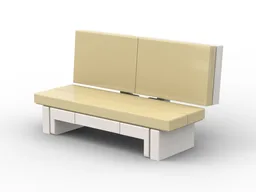 Bench - Minifig Scaled