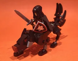 Wolfpack Beastmaster Riding Wolf Black Alternate