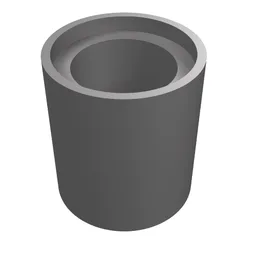Technic Pin Connector Round 1L [Beam] / Flat Silver