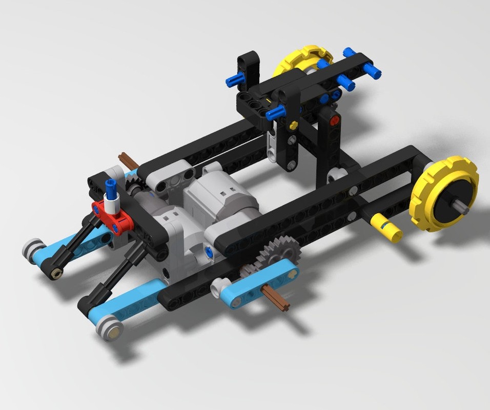 Lego 42095 sped up