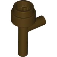 Lego Weapon Gun / Torch (Space) [No Grooves] / Dark Brown