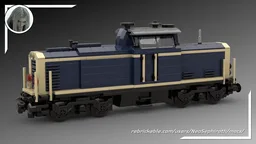 V100 German Cargo Locomotive