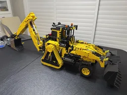 Super Heavy Backhoe Loader (Power Functions version) v1.1