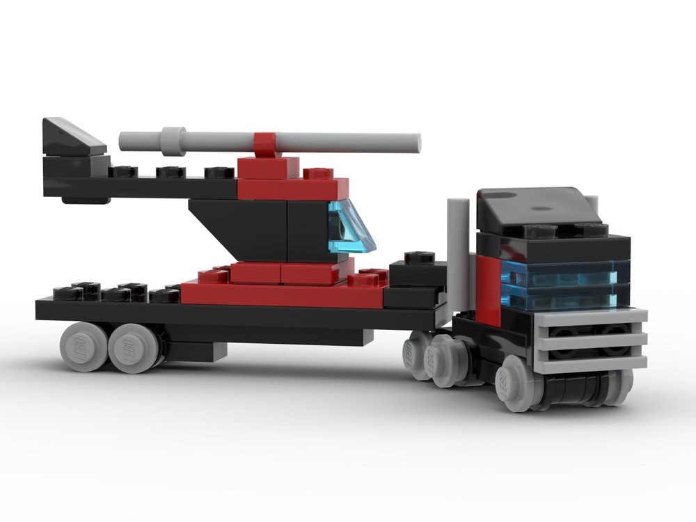 Lego Micro Scale - Whirl and Wheel Super Truck 5590