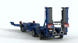 Low Loader Trailer Arocs Scale