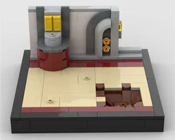 Temple Duel Mini MOC