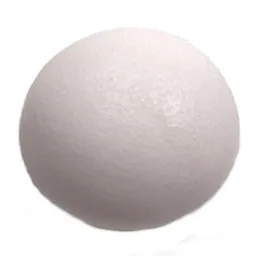 Clikits Icon, Round 2 x 2 Small, Thick with Pin / White