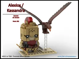 Alexios / Kassandra - Assassin - AC Odyssey - Brickheadz