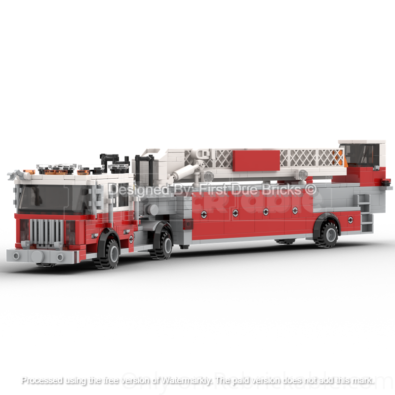 Lego American Hook and Ladder- Tiller