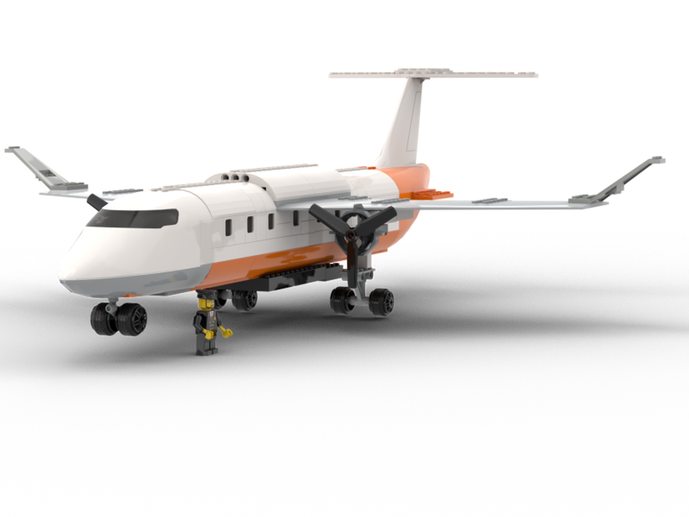 Lego Q400 Ren Cargo Airlines