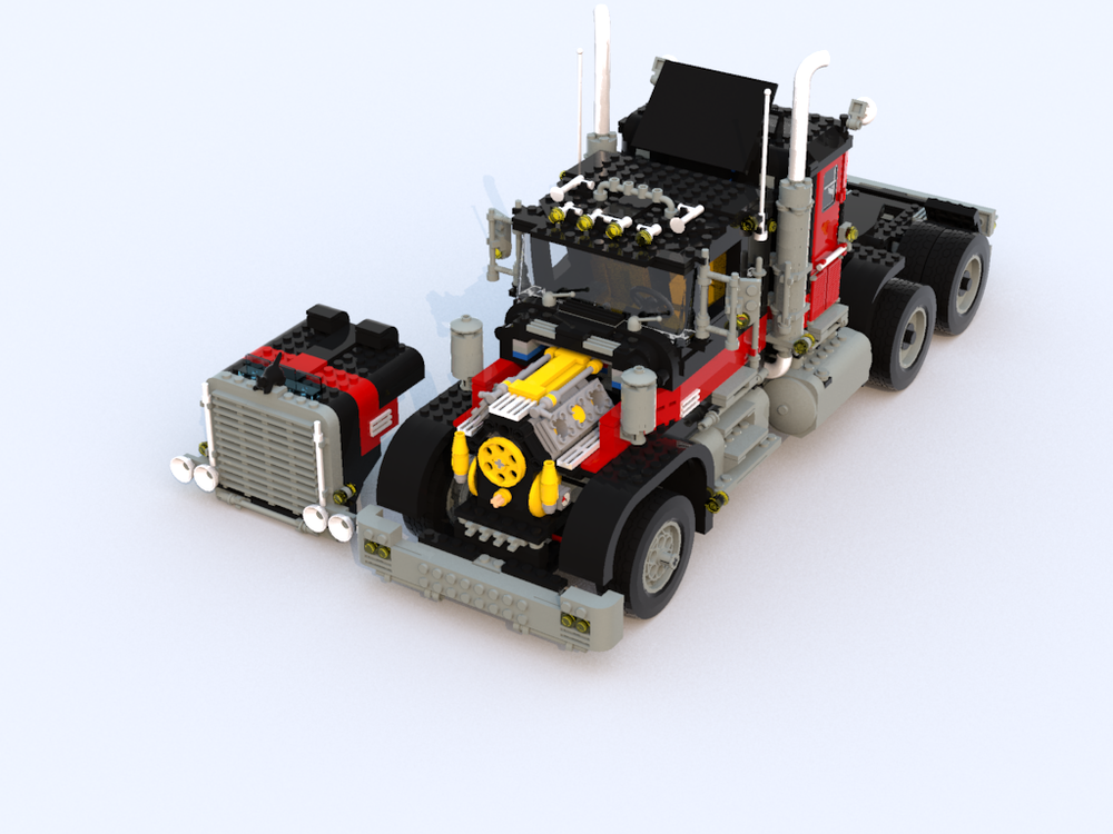 Lego [MOD] - Motorized Giant Truck 5571