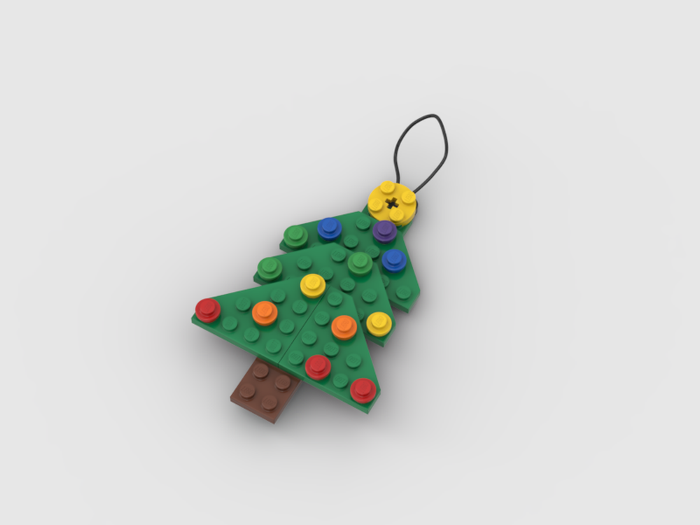 Lego Christmas Tree Ornament