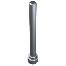 Antenna 1 x 4 with Flat Top / Metallic Silver