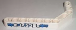 Technic, Liftarm, Modified Bent Thick 1 x 11.5 Double with 'SLAMMER' Pattern (Sticker) - Set 8211
