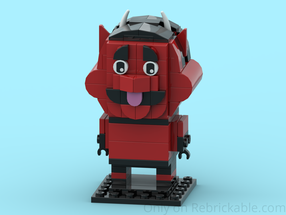 Lego Brickheadz New Jersey Devil Mascot