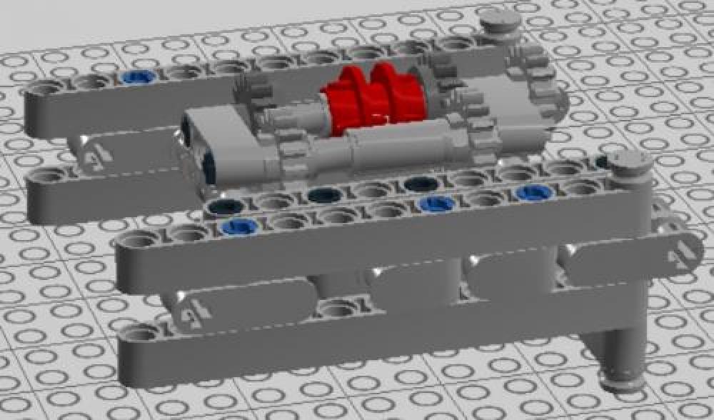 Lego 2 speed sequential transmission