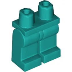 Hips  and Legs Plain / Dark Turquoise