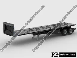 Flatbed for 42078 Mack Anthem and C-Modell Mack Daycab