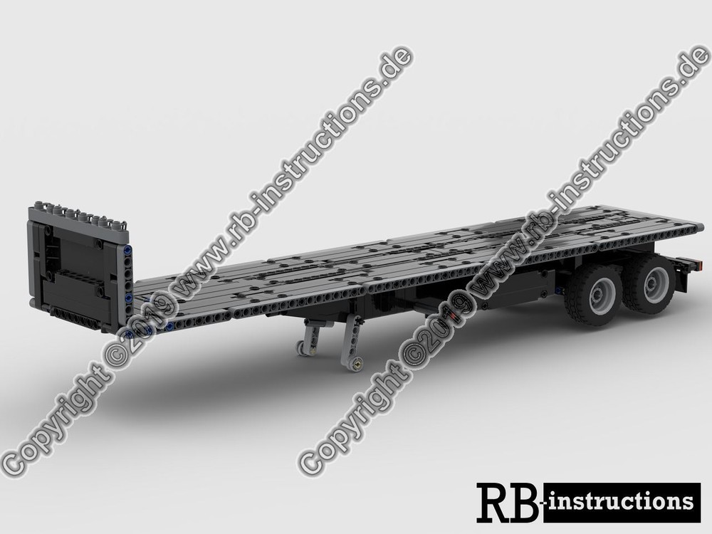 Lego Flatbed for 42078 Mack Anthem and C-Modell Mack Daycab